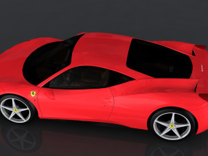 ferrari 458 italia 3D Model