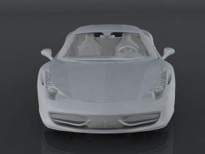 ferrari 458 italia 3D Model