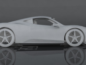 ferrari 458 italia 3D Model