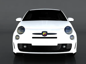 fiat 500 abarth esseesse 3D Model