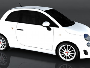 fiat 500 abarth esseesse Modèle 3D