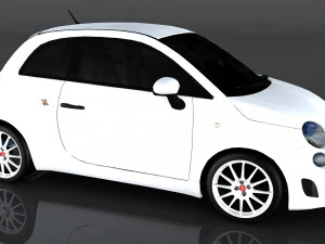 fiat 500 abarth esseesse 3D Model