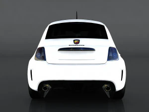 fiat 500 abarth esseesse 3D Model