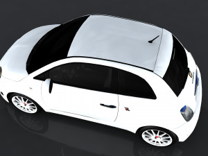 fiat 500 abarth esseesse Modèle 3D