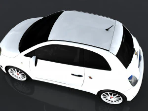 fiat 500 abarth esseesse 3D Model