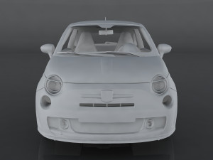 fiat 500 abarth esseesse Modèle 3D