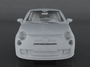 fiat 500 abarth esseesse 3D Model
