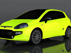 fiat punto evo 3D Model