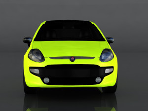 fiat punto evo Modelo 3D