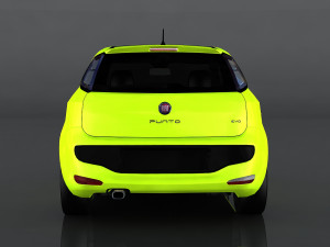 fiat punto evo Modelo 3D