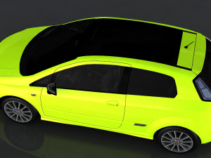 fiat punto evo Modelo 3D
