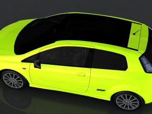 fiat punto evo Modelo 3D