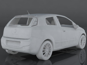 fiat punto evo Modelo 3D