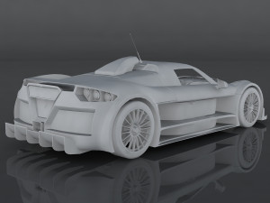 gumpert apollo s 3D Model