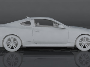 hyundai genesis coupe 3D Model