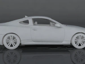 hyundai genesis coupe 3D Model