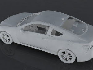 hyundai genesis coupe 3D Model