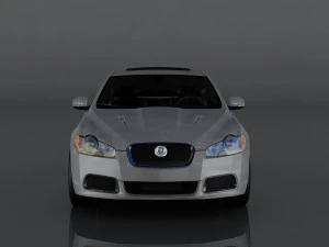 jaguar xfr 3D Model