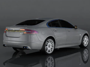 jaguar xfr 3D Model