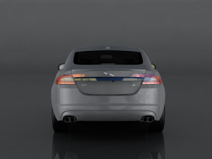 jaguar xfr Modelo 3D