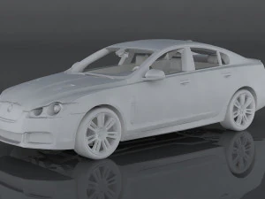 jaguar xfr 3D Model
