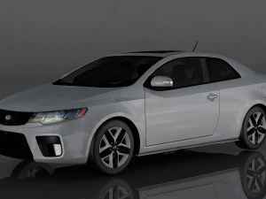 기아 포르테 쿠프 sx 3D 모델