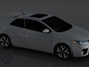 kia forte koup sx 3D Model