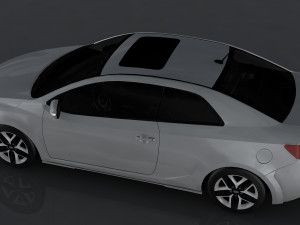 kia forte koup sx 3D Model