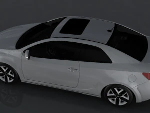kia forte koup sx 3D Model