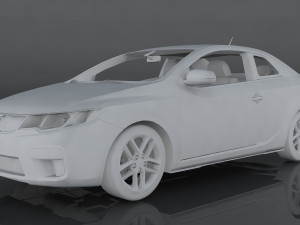 kia forte koup sx 3D Model