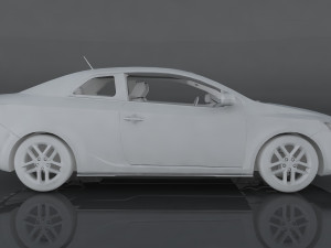 kia forte koup sx 3D Model