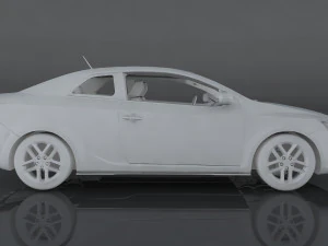kia forte koup sx 3D Model