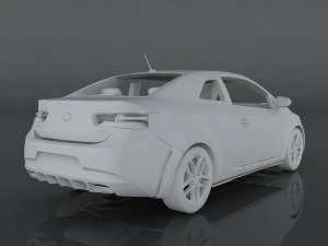 kia forte koup sx 3D Model
