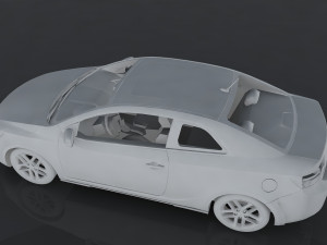 kia forte koup sx 3D Model