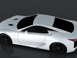 レクサスLF-A 3Dモデル