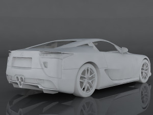 lexus lf-a 3D Model
