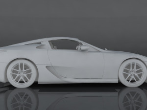 lexus lf-a 3D Model