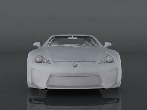 lexus lf-a 3D Model