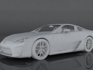 lexus lf-a 3D Model