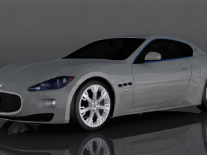 maserati granturismo s 3D 모델