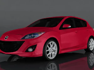 Мазда 3 3D Модель