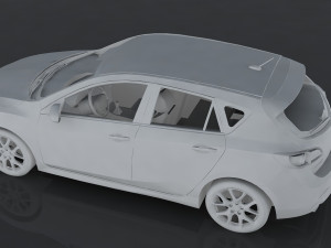 mazda 3 Model 3D