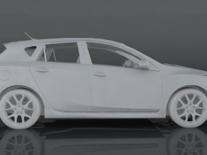 mazda 3 Model 3D
