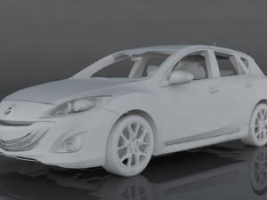 mazda 3 Model 3D