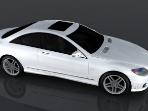 mercedes-benz cl 65 amg 3D Model
