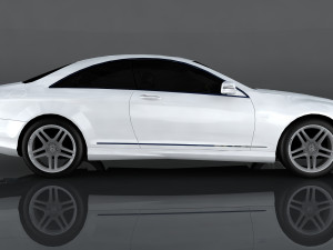 mercedes-benz cl 65 amg 3D Model
