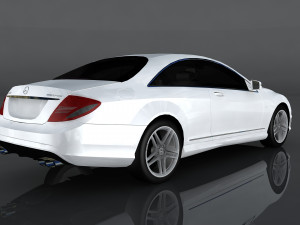 mercedes-benz cl 65 amg 3D Model