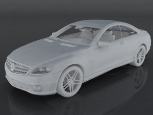 mercedes-benz cl 65 amg 3D Model