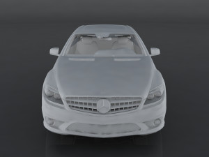 mercedes-benz cl 65 amg 3D Model
