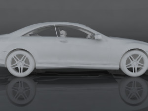 mercedes-benz cl 65 amg 3D Model